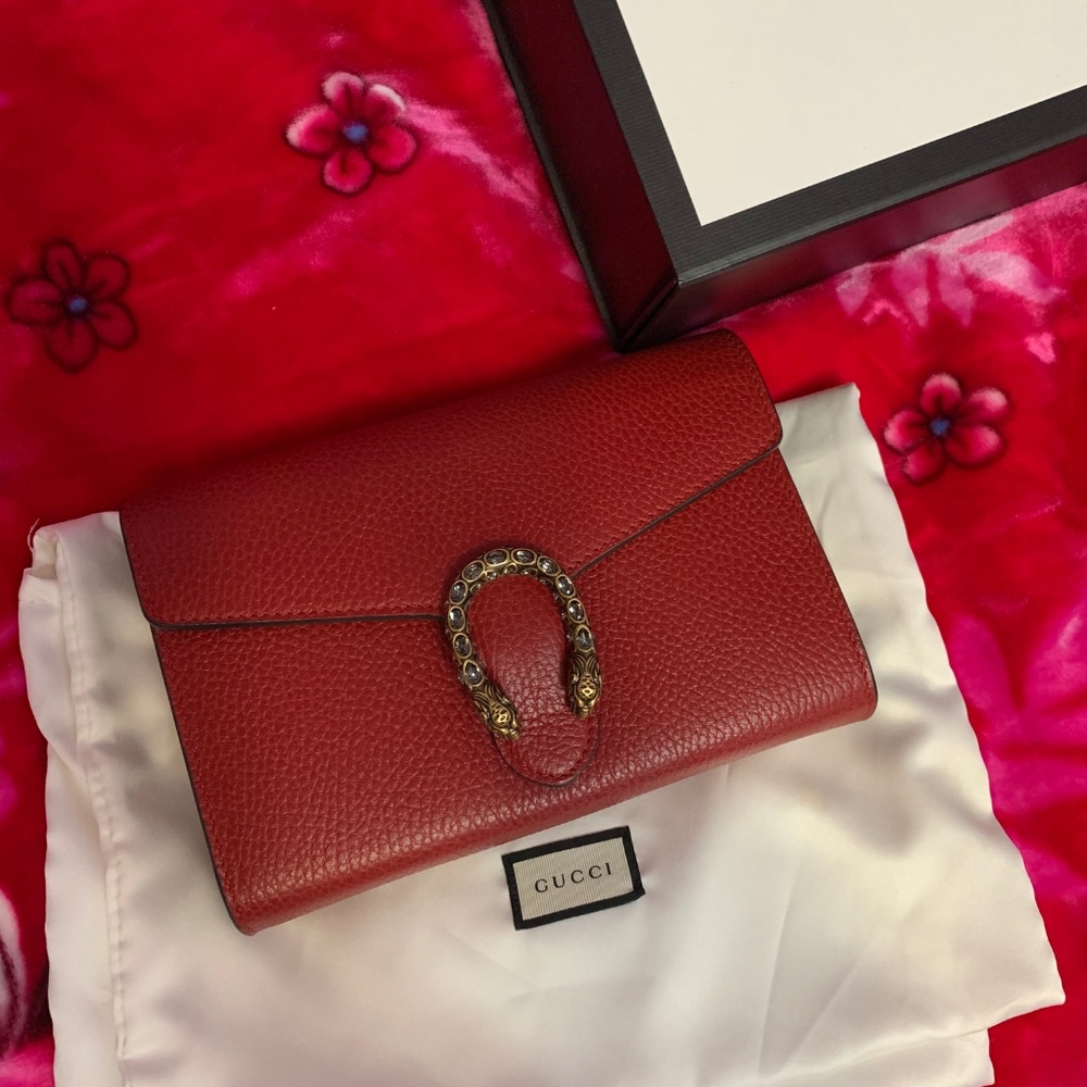 Gucci Wallet On Chain/ Clutch - Picture 2 of 8
